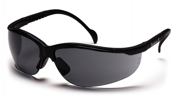 Pyramex Venture II® Safety Glasses, Smoke Lens, Anti-Fog/Anti-Scratch